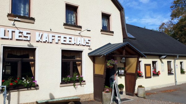 Haus mit Fenster und Eingang, Erdgeschoss, Altes Kaffeehaus