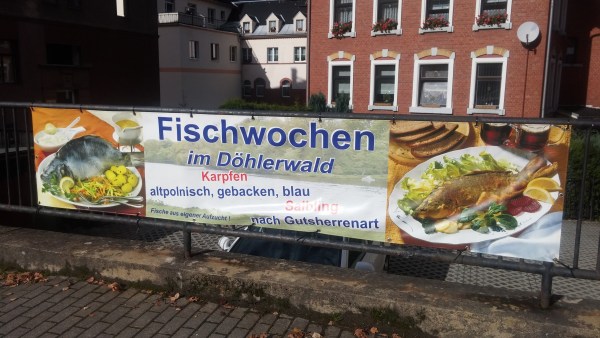 Banner Fischwochen - Karpfen und Saibling: Fische aus eigener Aufzucht