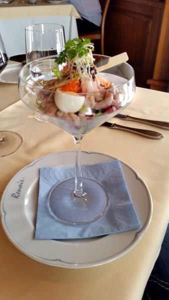 Shrimps im Cocktailglas
